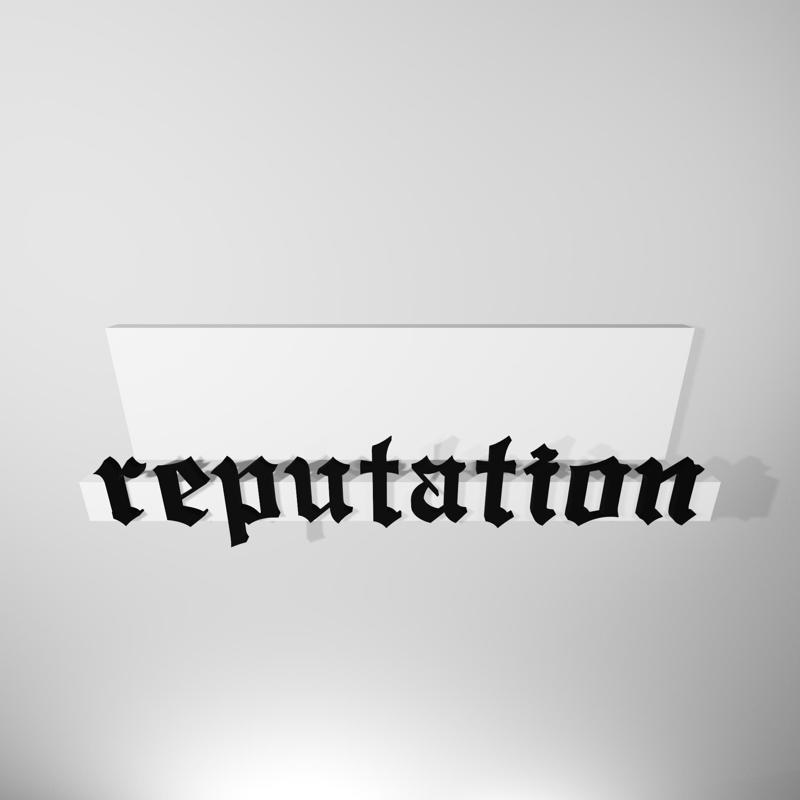 Taylor Swift CD Stand Wall Holder - Reputation