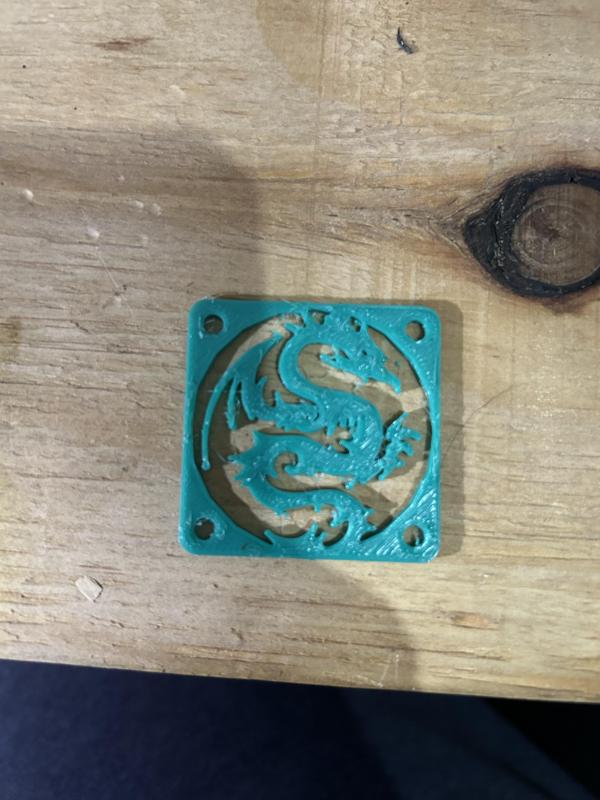 40x40 fan cover Dragon 4010 fan