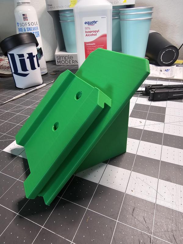 Ego Battery with 45 degree print supports