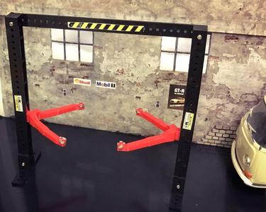 2 Post Car lift 1:24 Scale
