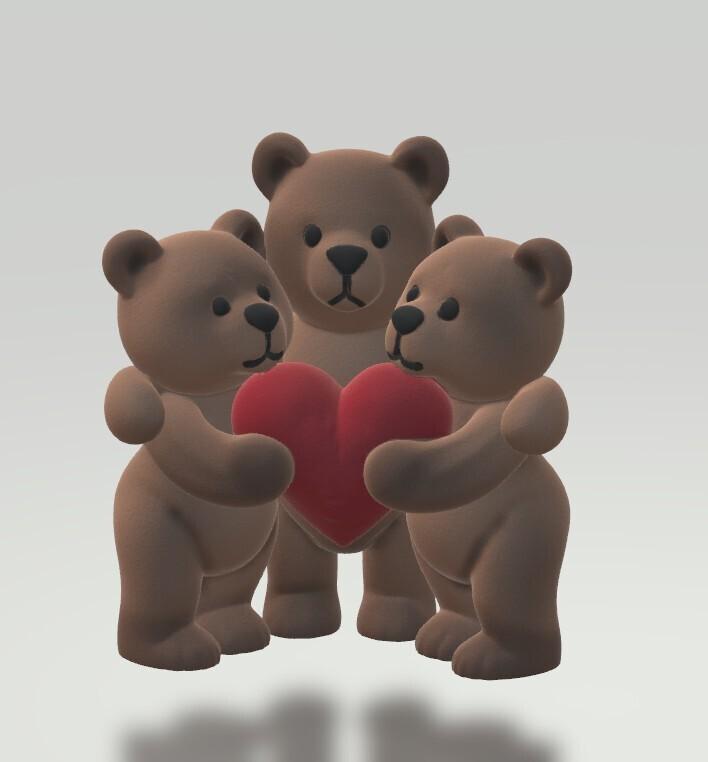 OSO SAN VALENTIN AMOR / BEAR VALENTINE'S DAY LOVE
