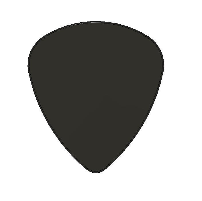 Parametric Standard Guitar Pick 1.5mm