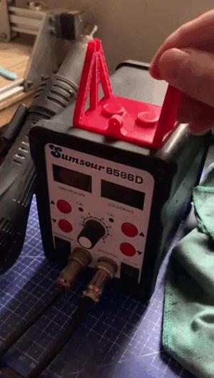 soporte para rollo de estaño