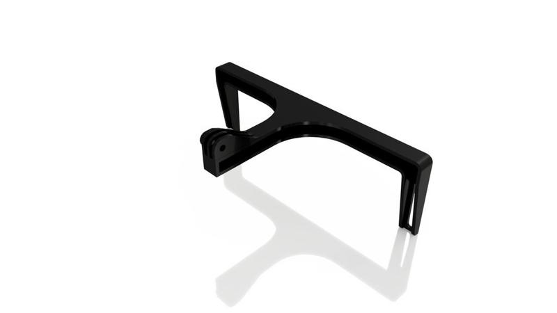 3D delta (kossel) printer Gopro mount 