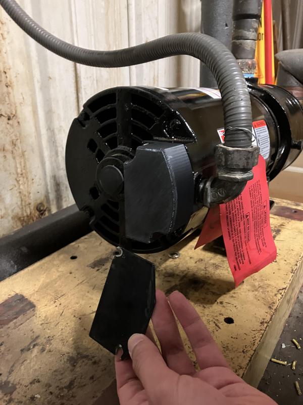 Dayton Motor Electrical Box Extension Lid