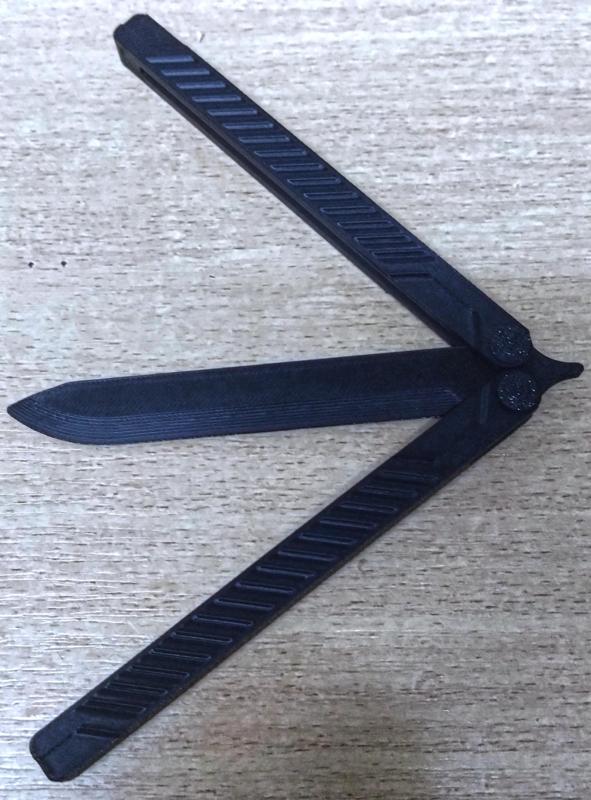 Balisong - Training Butterfly Knife (fully printed)