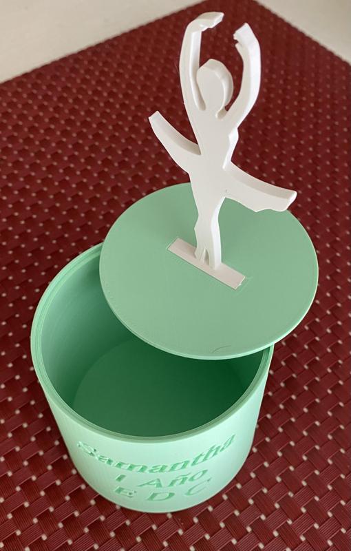 Joyero Con Bailarina