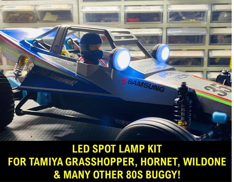 Tamiya Grasshopper upgrade parts : LED Spot Light