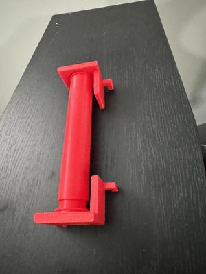 Skadis mountable  adjustable sliding rod