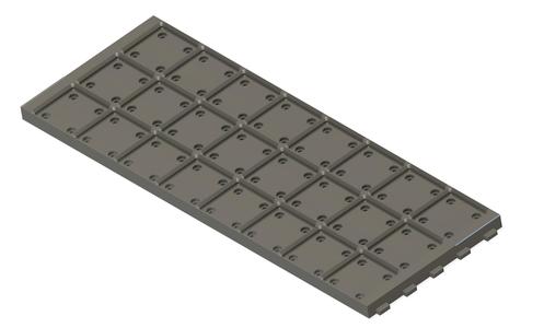 Parametric Gridfinity DDD Centerpiece for DDD Wall Control System