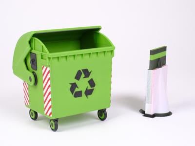 The Benchbin - Multi Color 3D Printing Torture Test