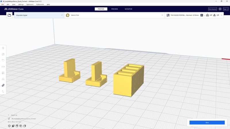 RC Servo Multi-Connector remix