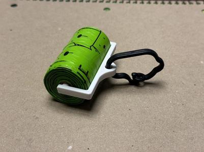 Minimalist Biodegradable Dog Poop Bag Holder