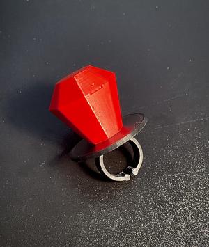 Ring-shaped ring box