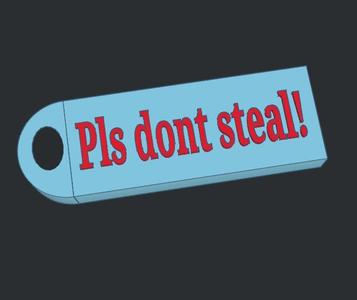 Pls dont steal Keychain