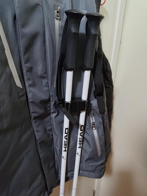 Ski Pole to Ski Jacket Holder(Mount)