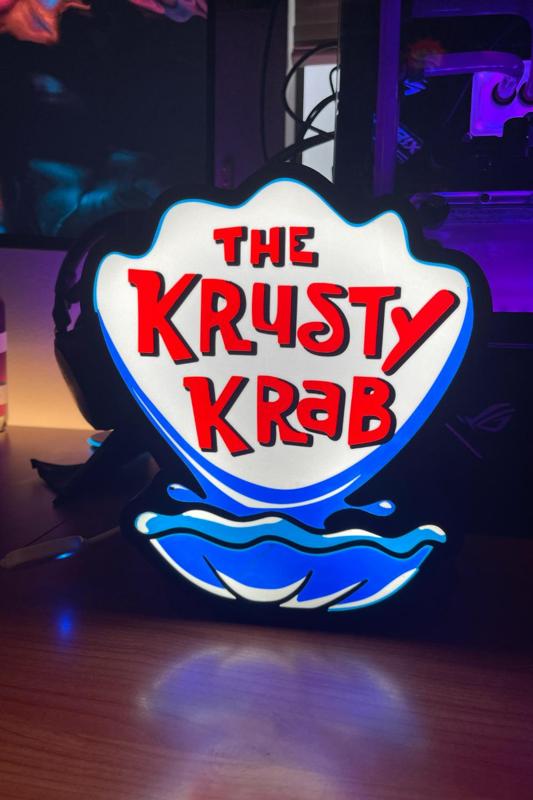 Krusty Krab light box