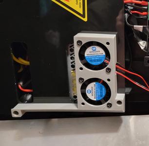 SV08 power supply fan mount