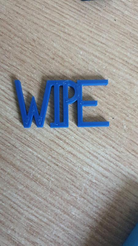 wipe funny bathroom sign