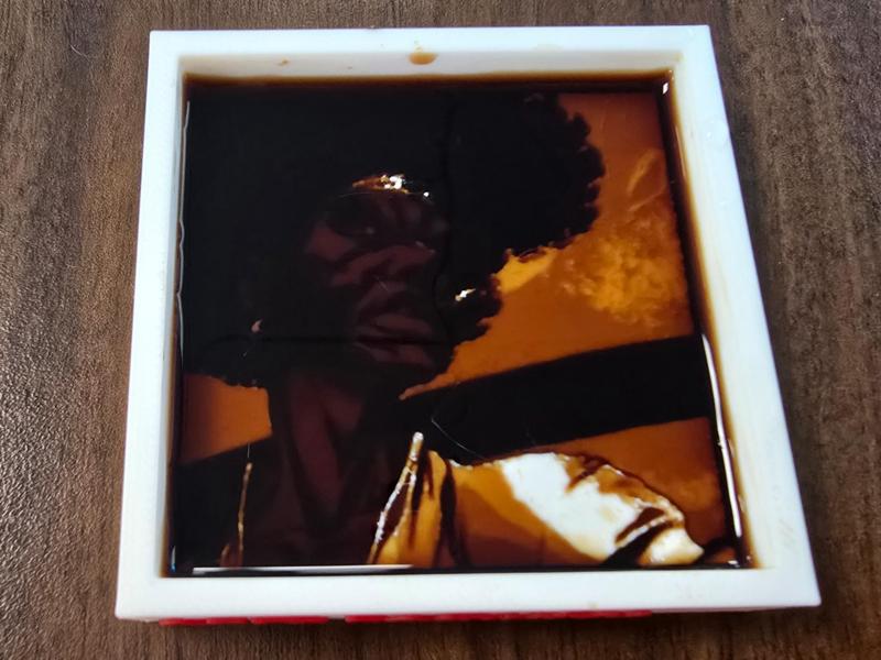 Afro Samurai - Reverse Lithophane Soy Sauce Dish