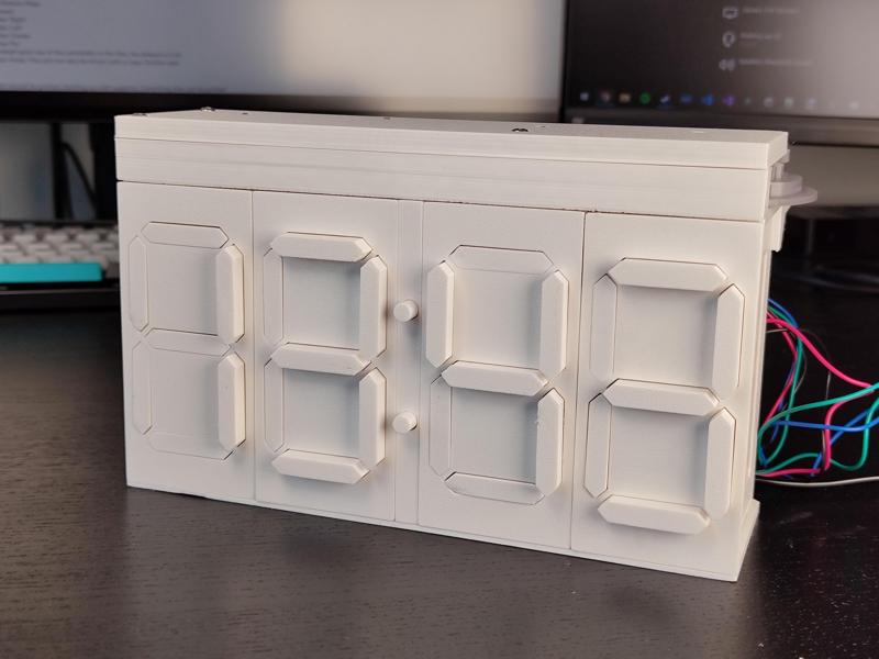 Mechanical Digital Clock (24 hours)