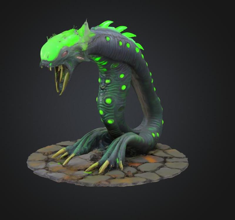 FREE poison alien worm game rpg