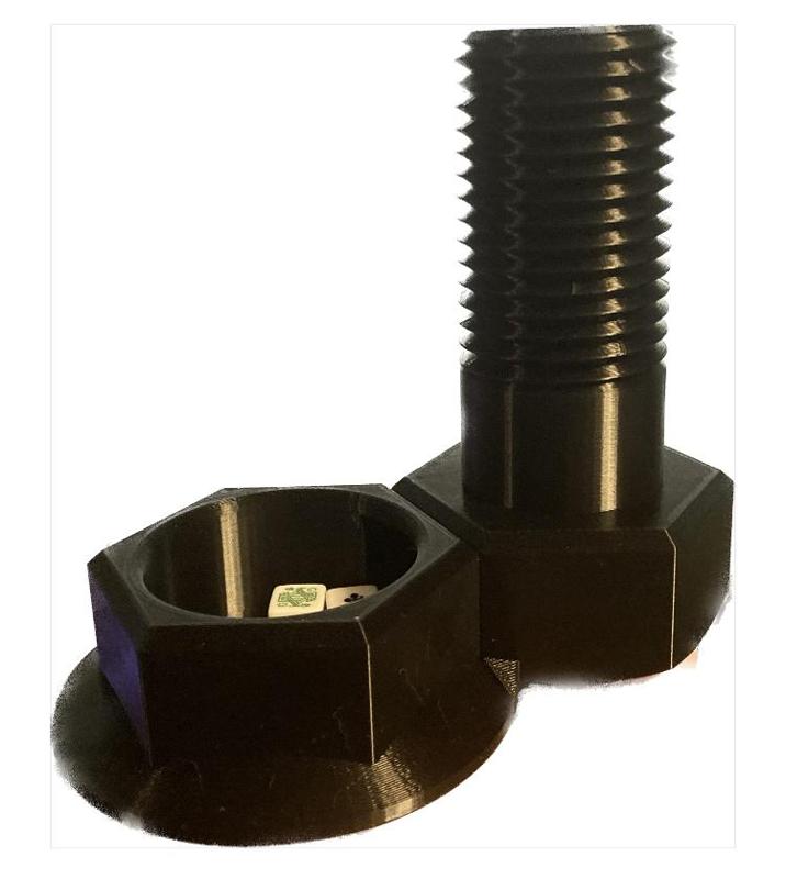 Nut and Bolt Dice Tower