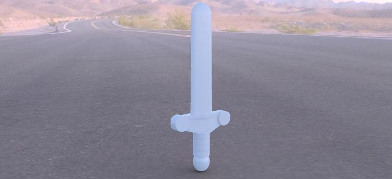 Giant ㄥ乇Ꮆㄖ sword (76764) (10:1 scale)