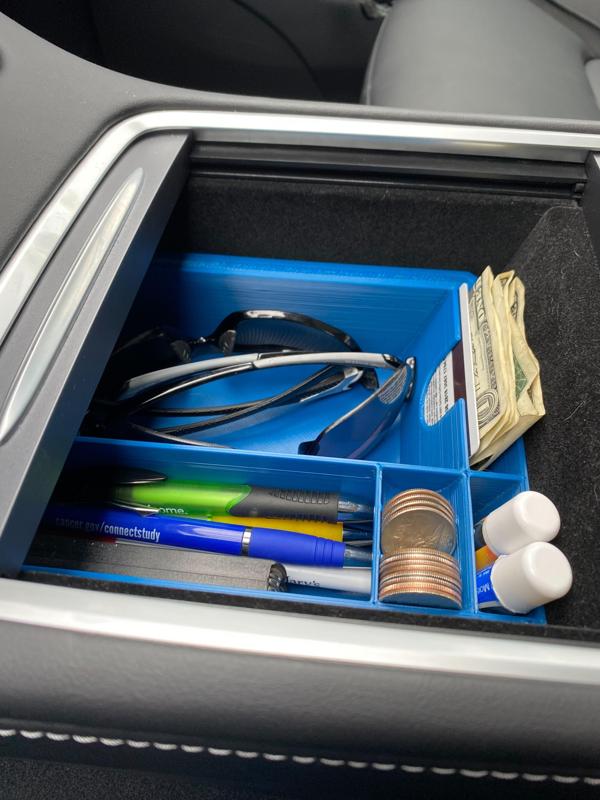 Tesla Model 3 & Model Y Center Console Top Tray Organizer