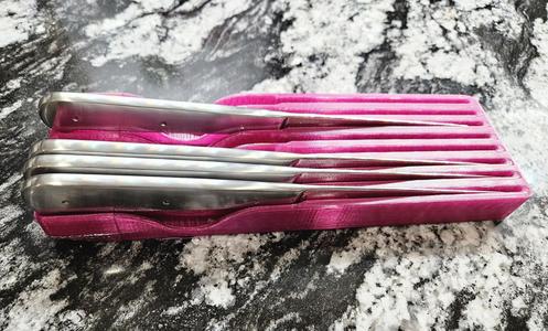 Narrow 8 Steak Knife Holder for Zwilling / J.A. Henckels Porterhouse Steak Knives