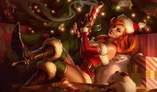 Candy Cane Miss Fortune - 12 Variant Print Pack (League of Legends)