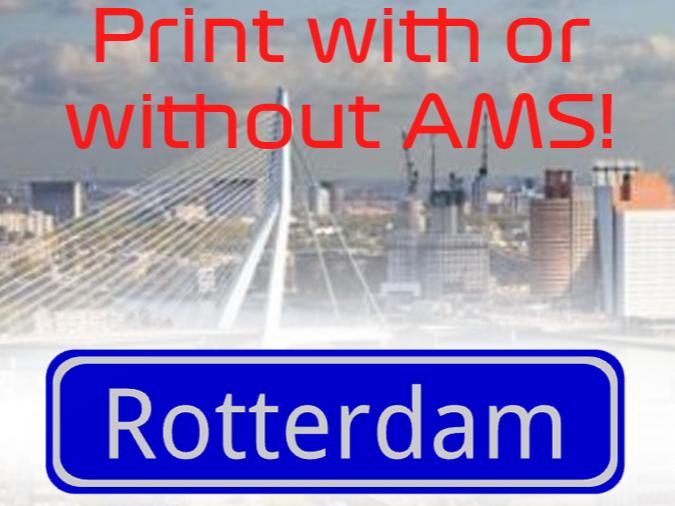 Rotterdam city name plate | With or without AMS