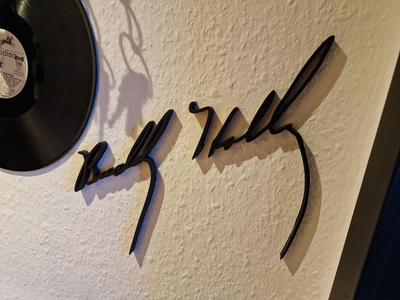 Buddy Holly signature