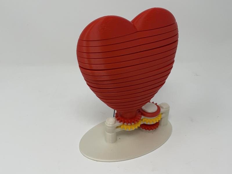 A 3D Printed Animated Valentine Heart for My Valentine!