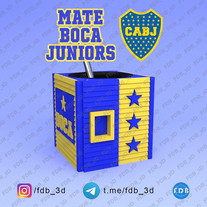 MATE BOCA JUNIORS / LA BOCA NEIGHBORHOOD