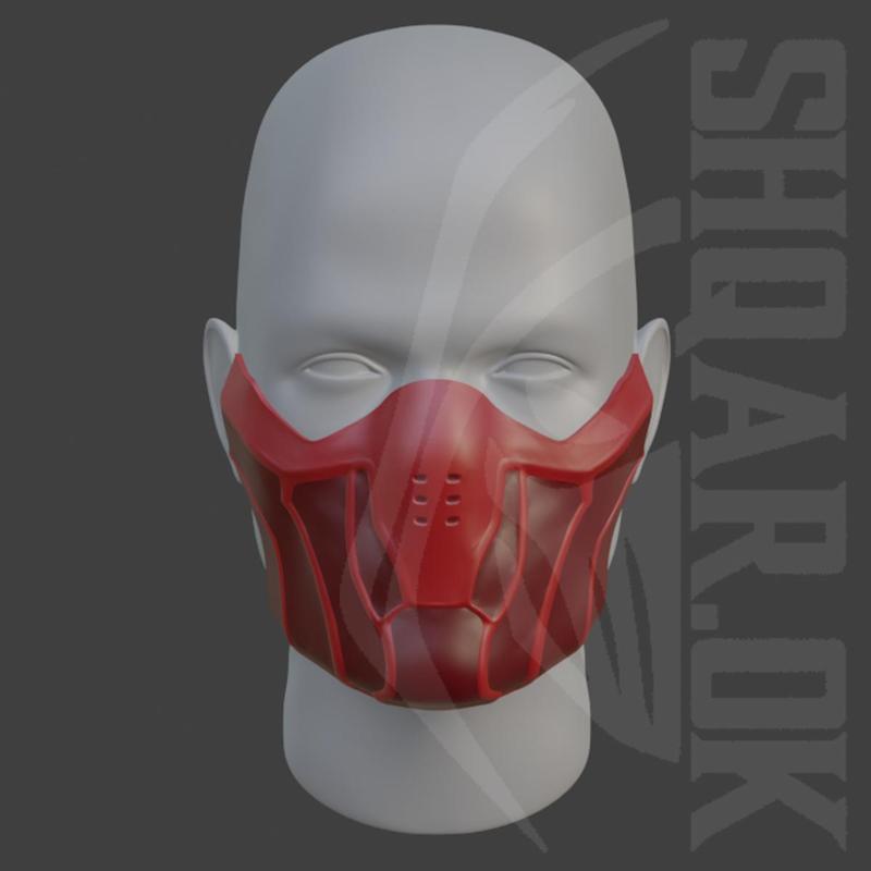 Ermac mask  from MK1 - Seeking Solitude