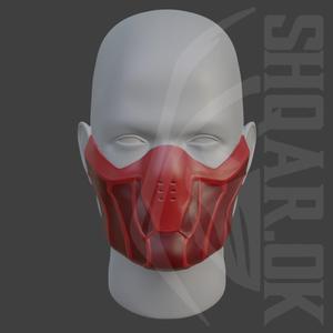 Ermac mask  from MK1 - Seeking Solitude