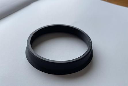 Centering hub rings 73,1-65,5