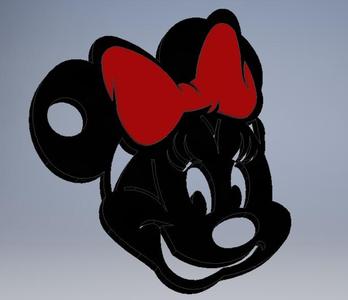 Minnie mouse keychain / Klíčenka myška Minnie