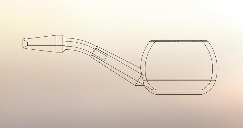 Design for a pipe in two pieces - UPDATED AGAIN