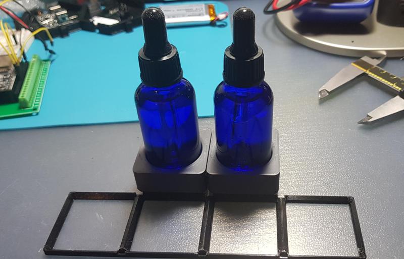 Gridfinity Dropper bottle holder 1x1