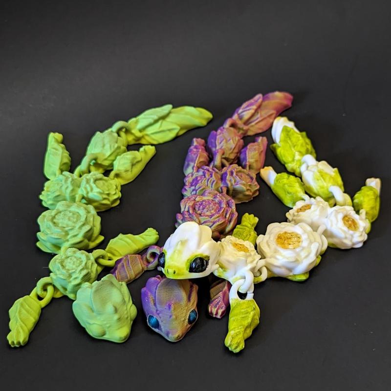 Articulated Lotus Dragon