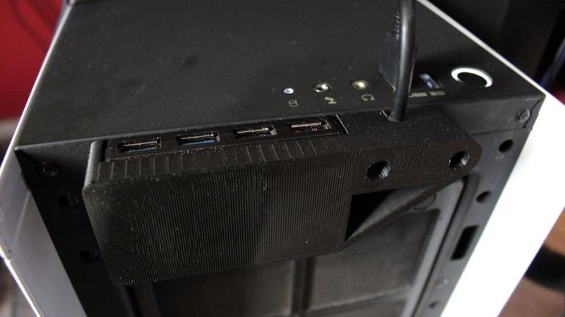 NZXT S340 usb hub bracket