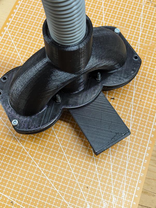 3way distribution with blast gate