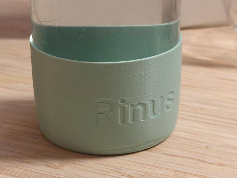 Ikea 365+ bottle hack: base with name