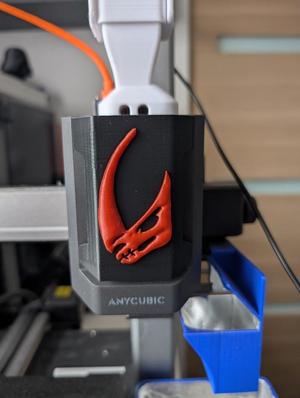 Anycubic Kobra 3 print head cover Mudhorn
