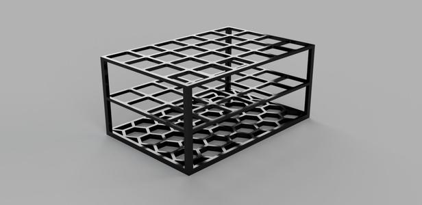 Big Tube Tray 4x6 (no supports)