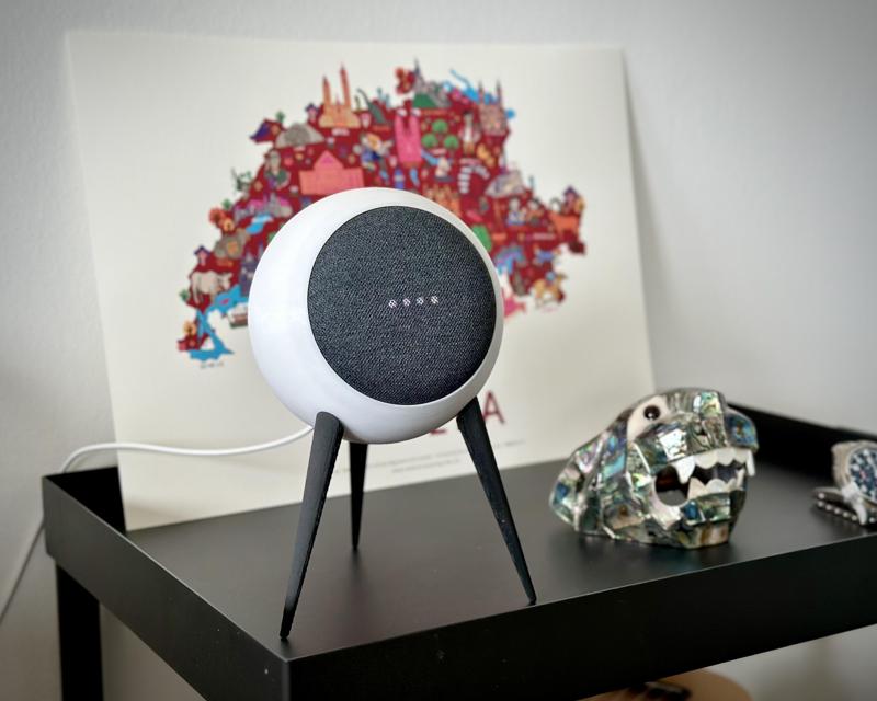 Google Sphere Mini - A Retro Enclosure for your Google Home Speaker