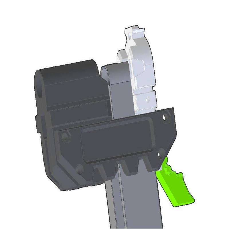 Nerf Caliburn U - Talon/Katana Magwell