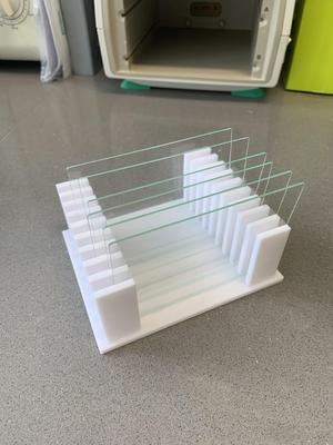 Glass plate rack - western blott, electrophoresis